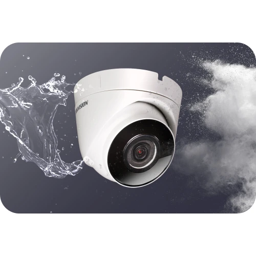 IP dome camera for monitoring store, backroom, warehouse Hikvision IPCAM-T4