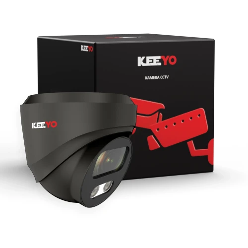 IP Dome Camera KEEYO LV-V-IP8M25DF-G-II 8Mpx IR 25m