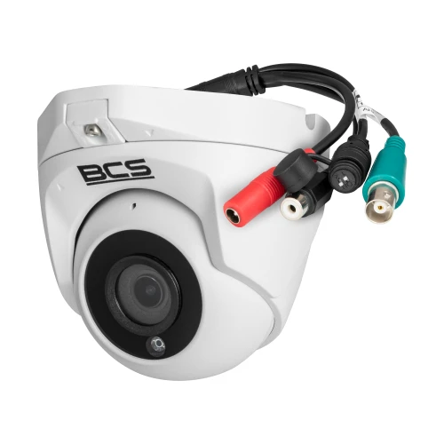 Dome camera 5MPx BCS-DMQ3503IR3-B(II) with infrared 4in1 CVBS AHD HDCVI TVI