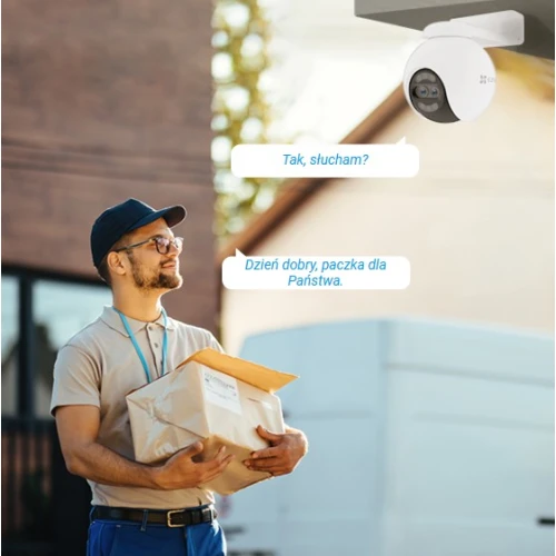 EZVIZ H80x 4K Wi-Fi IP Pan Camera, ColorFull