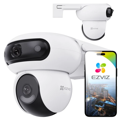 EZVIZ H90 Dual Wi-Fi IP Pan Camera, AI, Auto-tracking