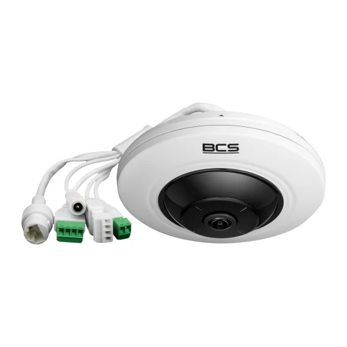 BCS-V-FI522IR1 5Mpx network camera with a fixed-focus fisheye lens 180°