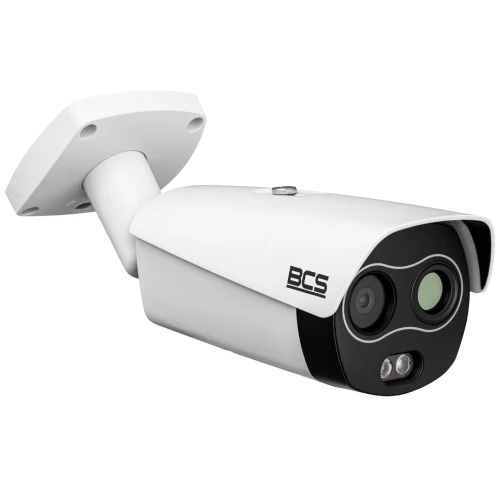 Dual-transducer FullHD tubular thermal camera BCS-TIP4220807-IR-TW