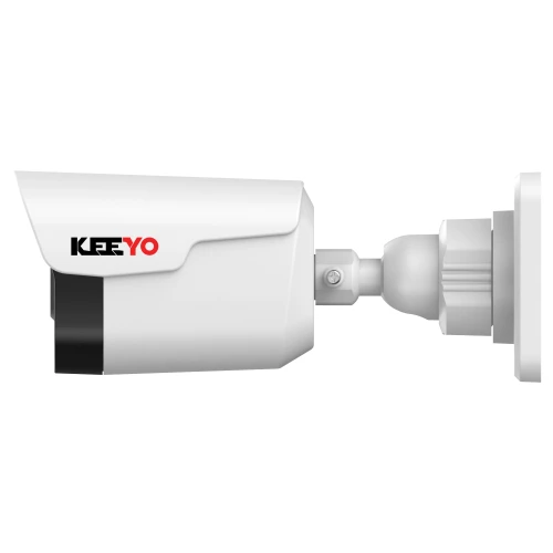 IP Bullet Camera 4MP IR 25m KEEYO LV-V-IP4M25TF-B Audio AI