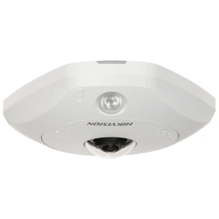 Vandal-proof IP camera DS-2CD6365G0-IVS(1.27MM) - 6.3Mpx 1.27mm - Fish Eye Hikvision