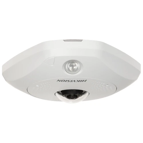Vandal-proof IP camera DS-2CD6365G0-IVS(1.27MM) - 6.3Mpx 1.27mm - Fish Eye Hikvision