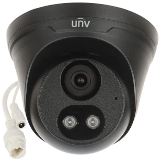 IP vandal-proof camera IPC3614LE-ADF28KC-WL-BLACK ColorHunter - 4Mpx 2.8mm UNIVIEW