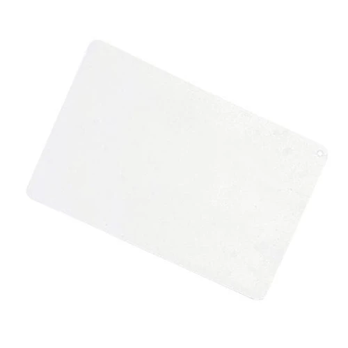 RFID Card EMC-11 13.56MHz writable 1kB 1.8mm with hole, white laminated