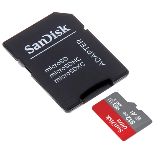 Memory card SD-MICRO-10/512-SANDISK microSD UHS-I, SDXC 512GB SANDISK