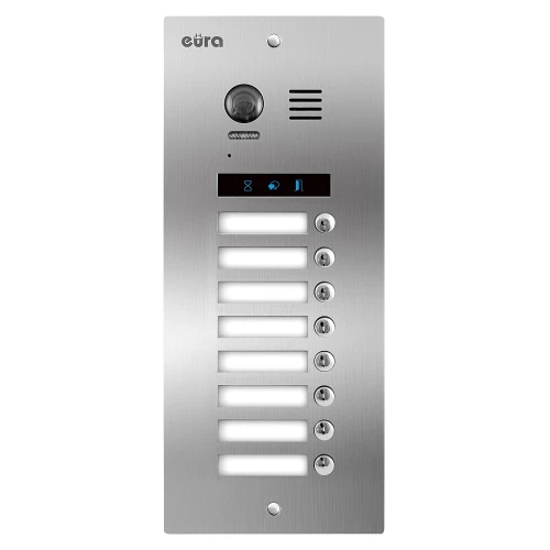 External modular cassette EURA VDA-98A5 2EASY+ with 8 buttons