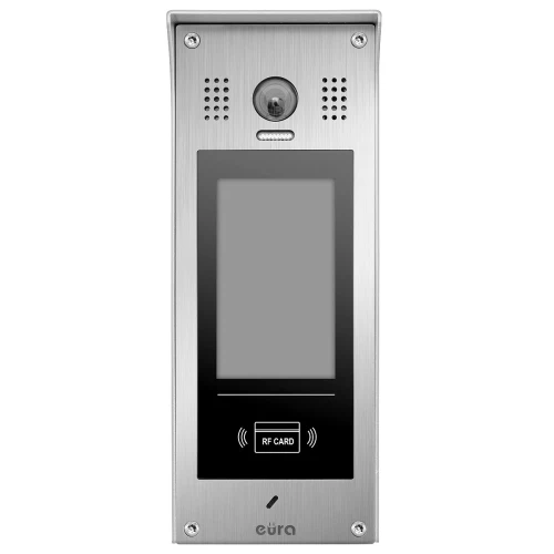 Modular external cassette EURA PRO IP VIP-60A5, multi-apartment, surface-mounted, LCD, RFID reader