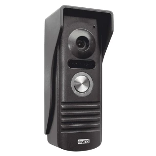 External modular cassette of the EURA VDA-10A3 EURA CONNECT video intercom, single-family, graphite, infrared light.