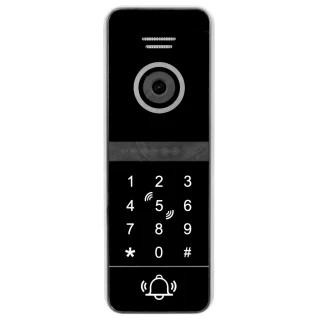 External cassette of the EURA VDA-50C5 video intercom - single-family, black, 960p camera