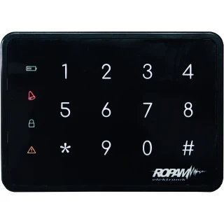 Touch keyboard for Ropam TK-4B zone