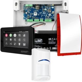 NeoGSM-IP Alarm System, Black, 1x sensor, GSM Notification, Wifi