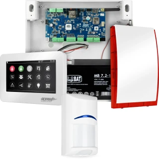 Complete Alarm System NEOLTE-IP, 1x BOSCH Detector, TPR-4WS-P, GSM WiFi