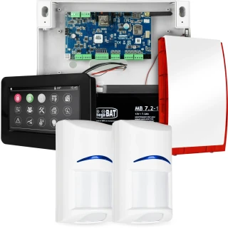 Complete alarm system NEOLTE-IP, 2x BOSCH detector, TPR-4BS-P, GSM WiFi