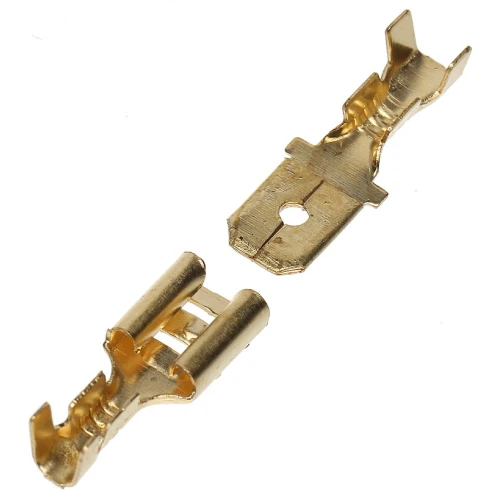 Male connector KSW-6.3/2.5*P100