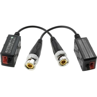 Converters for HD video signal transmission, 2 pieces on a cable