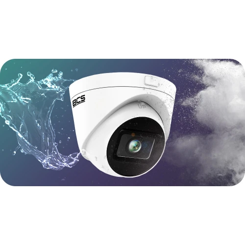 BCS-V-EIP14FWR3 BCS View dome camera, ip, 4Mpx, 2.8mm, poe