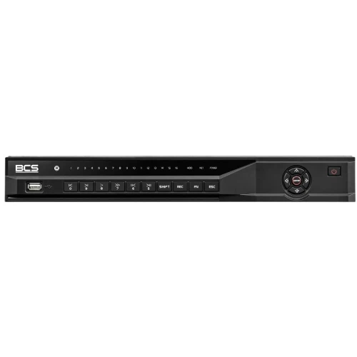 16-channel recorder BCS-L-XVR1602-V, dual-disk, 5-system HDCVI/AHD/TVI/ANALOG/IP