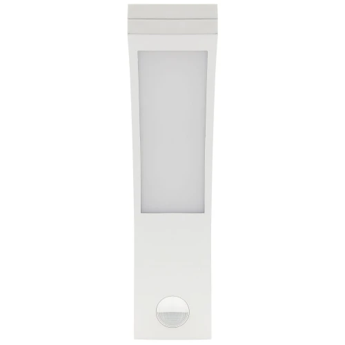 LED outdoor wall lamp with motion sensor EL HOME ML-20B7 White - with twilight and PIR sensors
