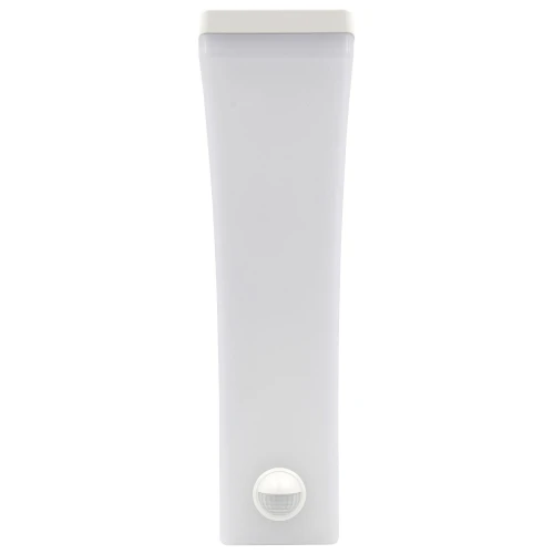 LED outdoor wall lamp with motion sensor EL HOME ML-21B7 White - external, with twilight and PIR sensors