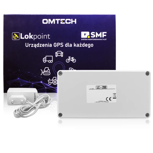 GPS Locator OMTECH LC-230 M-XT, 40000 mAh, Lokpoint, Magnets, Charger, PrePaid Card