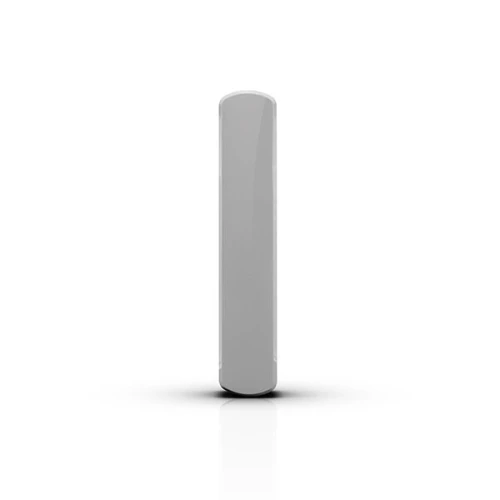 A sleek, rectangular magnetic sensor encased in a smooth, white hermetic housing. The minimalist design ensures durability and protection for various applications.