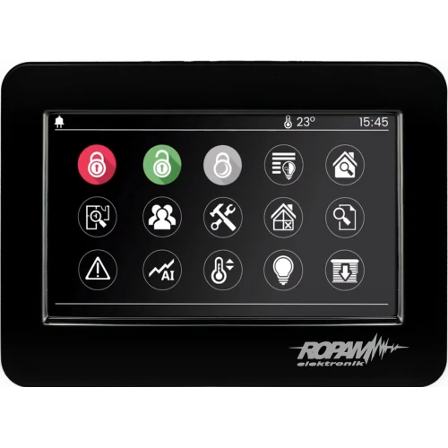 TPR-4BS - 4.3'' Touch Panel, Touch Keyboard, Surface-mounted Housing - ROPAM
