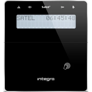 Wireless LCD Manipulator with Proximity Card Reader Satel INT-KWRL-BSB