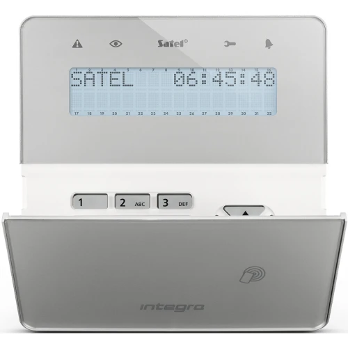 Wireless LCD Manipulator with Proximity Card Reader Satel INT-KWRL-SSW