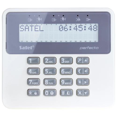 Wireless Alarm Satel Perfecta 16-WRL 4x Sensor, LCD, App, GSM Notification