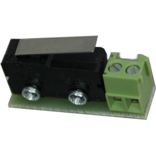 Microswitch for tamper indication of the housing