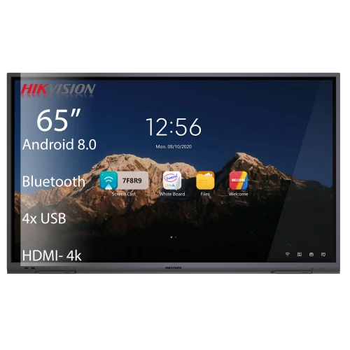 Hikvision DS-D5B65RB/A 65" 4K Android Interactive Monitor