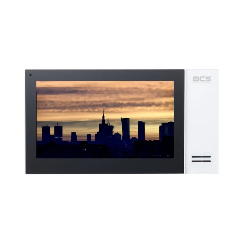 IP Video Intercom BCS-PAN1601S-S + 7" Monitor BCS-MON7400W-S Surface-mounted