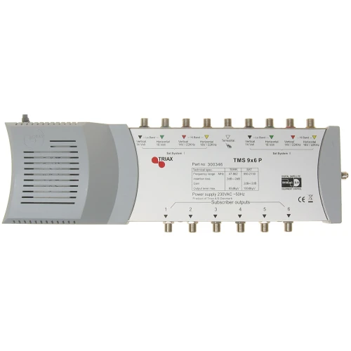 Multiswitch TMS-9/6 9 inputs/6 outputs TRIAX