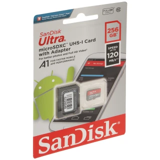 SD-MICRO-10/256-SANDISK UHS-I sdxc 256GB Sandisk memory card