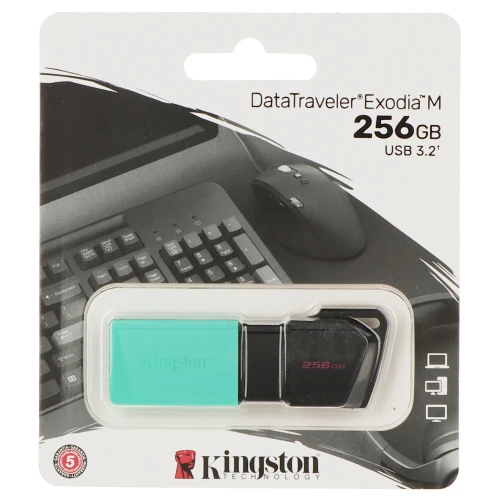 USB Flash Drive FD-256/DTXM-KINGSTON 256GB USB 3.2 (3.2 Gen 1)