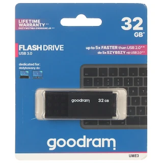 USB Flash Drive FD-32/UME3-GOODRAM 32GB USB 3.0 (3.1 Gen 1)