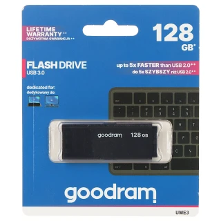 USB Flash Drive FD-128/UME3-GOODRAM 128GB USB 3.0 (3.1 Gen 1)