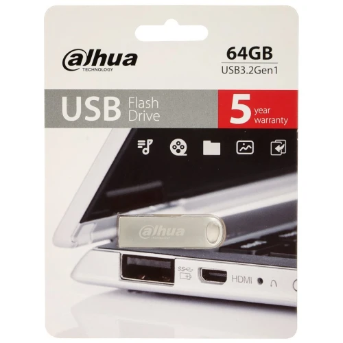 USB-U106-30-64GB Pendrive 64GB USB 3.2 Gen 1 DAHUA