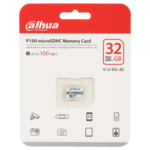 Memory card TF-P100/32GB microSD UHS-I 32GB DAHUA