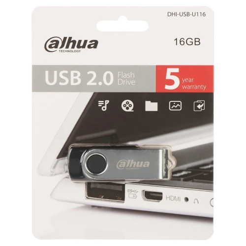 USB-U116-20-16GB 16GB DAHUA USB Flash Drive