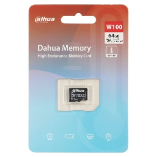 TF-W100-64GB microSD UHS-I Memory Card, SDXC 64