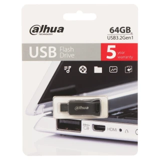 USB-P639-32-64GB 64GB DAHUA USB Flash Drive