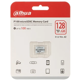 Memory card TF-P100/128GB microSD UHS-I, SDXC 128GB DAHUA