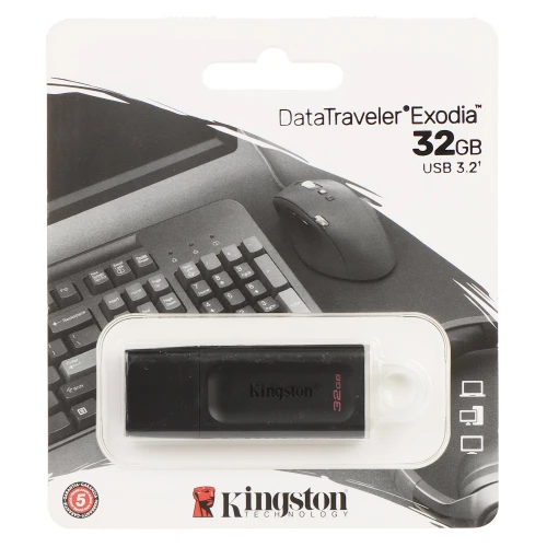 USB Flash Drive FD-32/DTX-KINGSTON 32GB USB 3.2 Gen 1