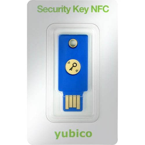Yubico SecurityKey NFC - U2F FIDO/FIDO2 Hardware Key