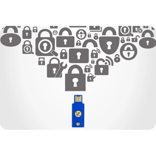 Yubico SecurityKey NFC - U2F FIDO/FIDO2 Hardware Key